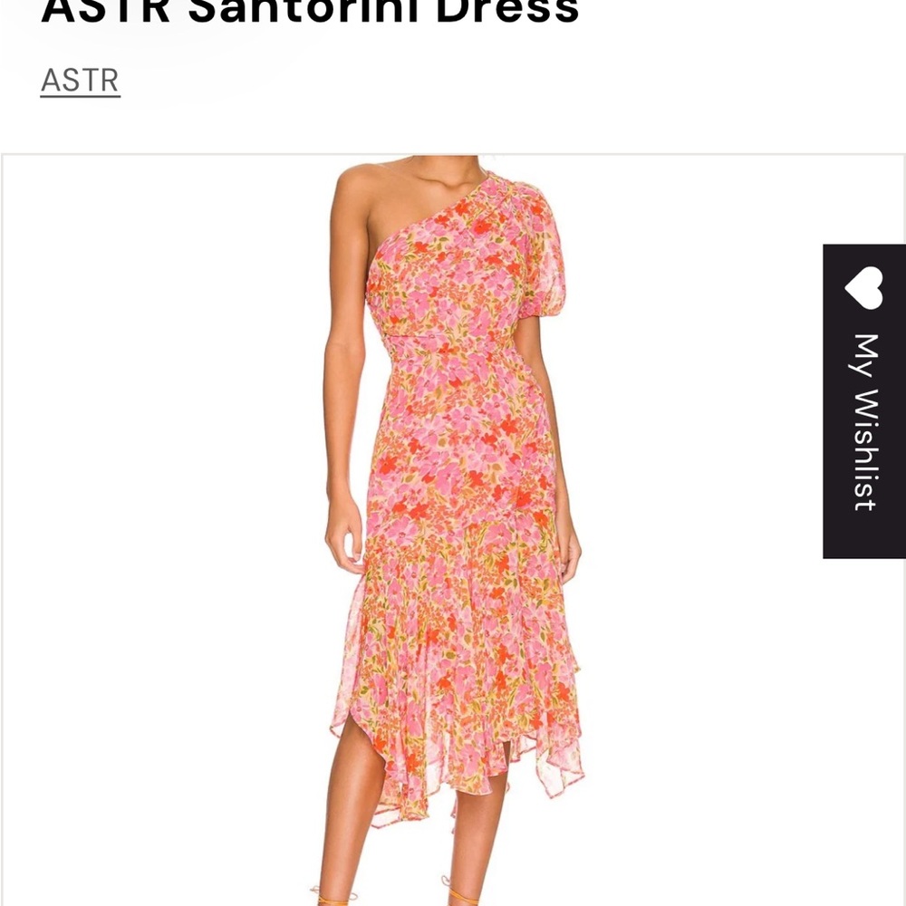ASTR Santorini floral dress - worn once